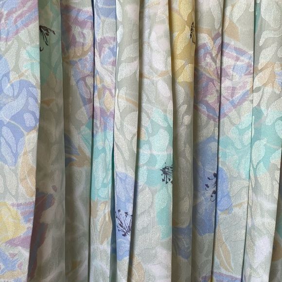 Vintage Floral Print Skirt Sz M - Picture 3 of 13